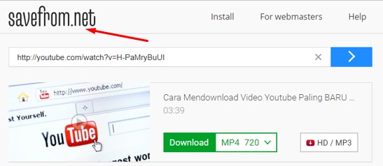 Cara Mendownload Video Youtube