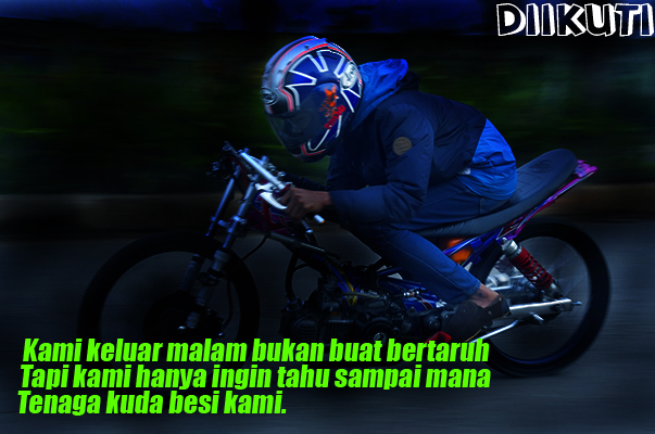 Gambar Kata DP BBM Anak Drag Racing Paling Keren