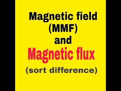 Difference between Magnetic field  and magnetic flux