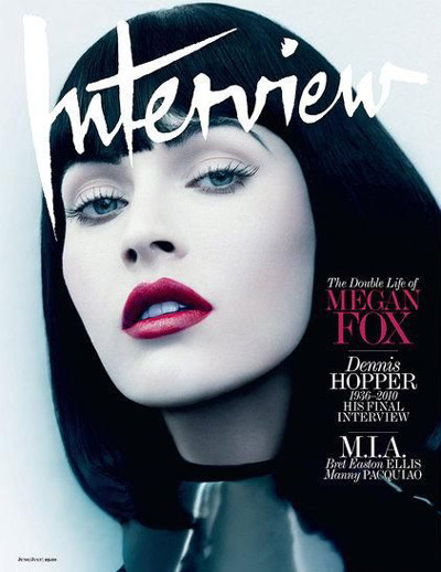 Megan Fox Interview Magazine. Megan Fox for Interview
