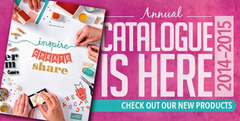  The New 2014-2014 Stampin' Up! Annual Catalogue is HERE