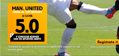 betfair Manchester Utd vs Tottenham cuota 5 Premier League 8 agosto