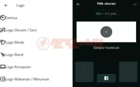 cara menggunakan canva android step 2