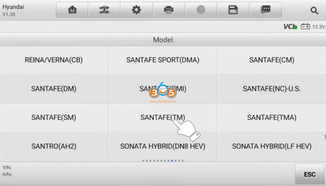 Autel IM508 Program SantaFe 2019-2022 Smart Key  2