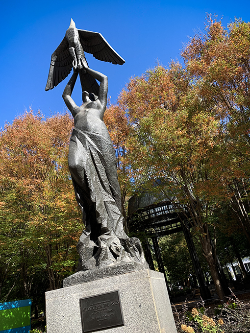 The Phoenix in Woodruff Park - Photo: Travis Swann Taylor