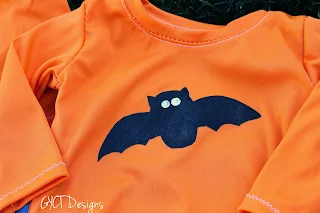 Halloween Pajamas with FREE Bat Template from GYCT