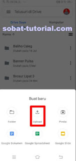 Cara Upload Aplikasi Ke Google Drive Melalui HP