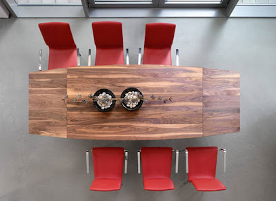  Contemporary Wooden Dining Table from Rodam 