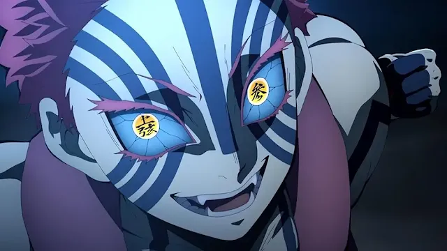 Tanjiro vs Akaza demon slayer