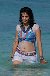 Tapasee Pannu Latest Hot Navel and Thigh Show