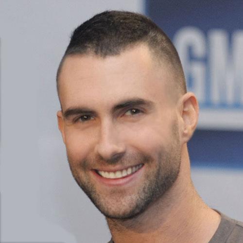 If you liked this Post then click on this Adam Levine buzz cut