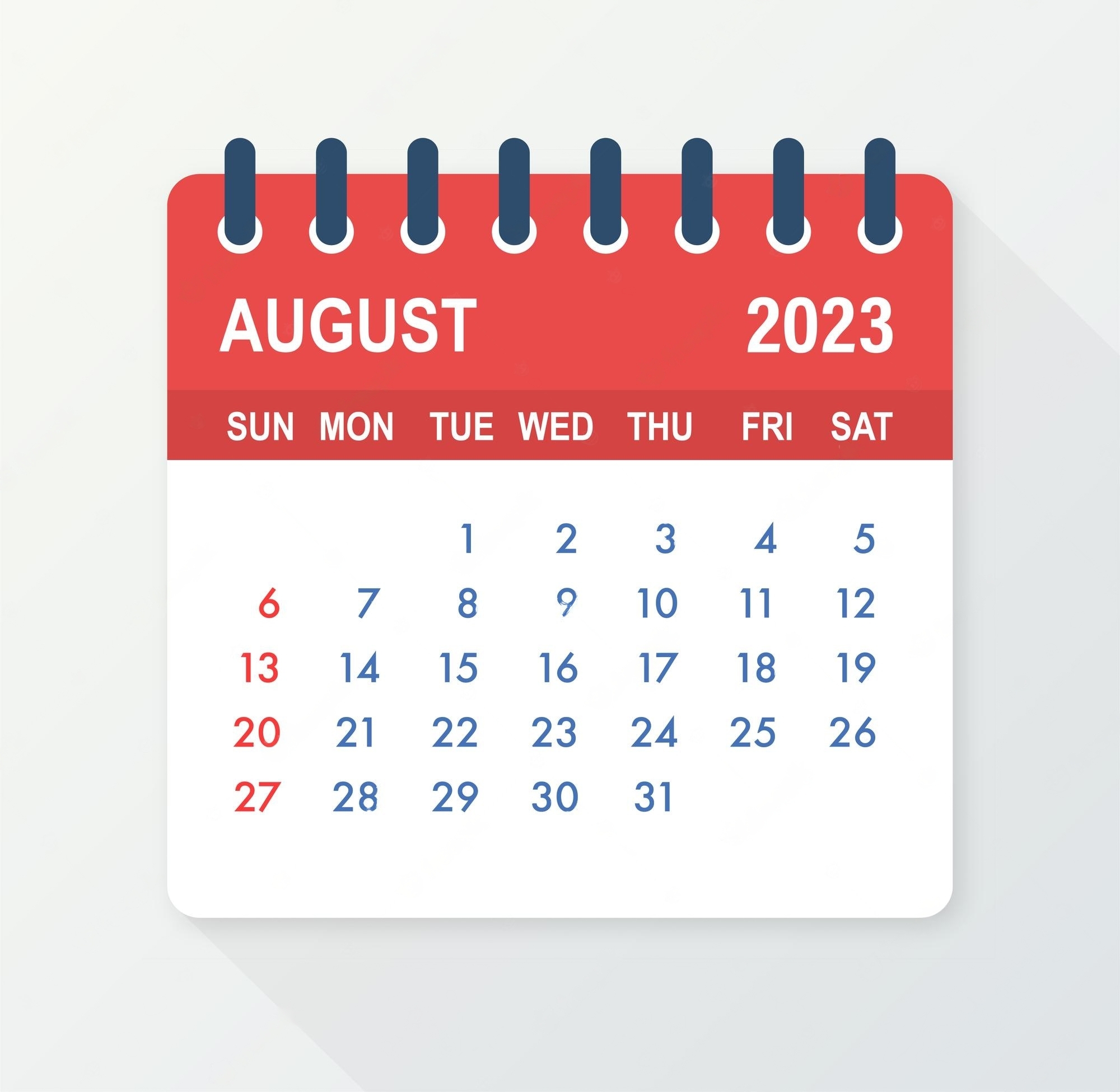 kalender agustus 2023