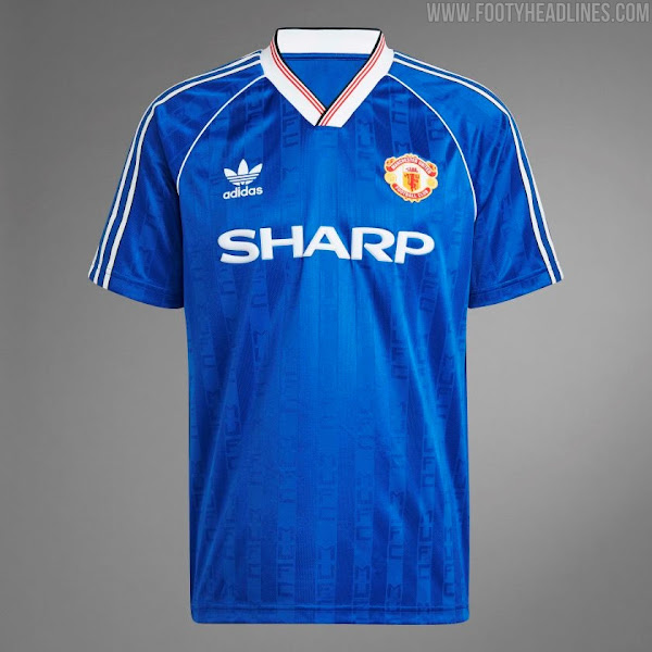 MANCHESTER UNITED ADIDAS REISSUE 1988/1990 AWAY JERSEY SIZE “L