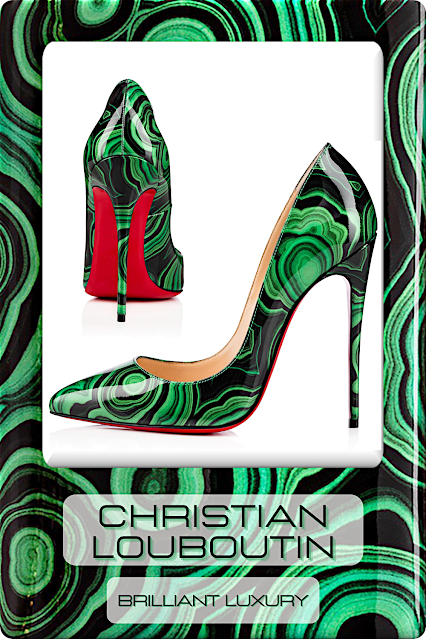 ♦Christian Louboutin Leather Goods #shoes #bags #christianlouboutin #green #brilliantluxury