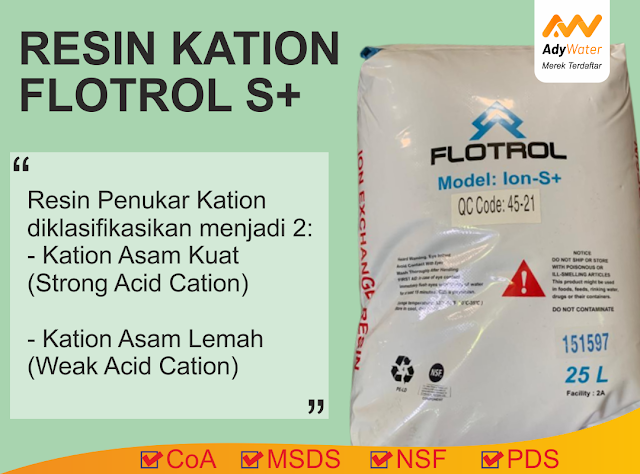 Resin Kation, Resin, Resin Softener, Resin Merek, Resin Pelunak Air, Resin Water Softening, Resin Water Softener, Resin, Cation, Cation Resin, harga resin kation flotrol S+, jual resin kation flotrol S+, jual resin softener, distributor resin softener, jual resin kation, resin untuk boiler, resin pelunak air, resin water softener