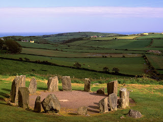 Drombeg Stone Circle, County Cork, Ireland Free Wallpaper