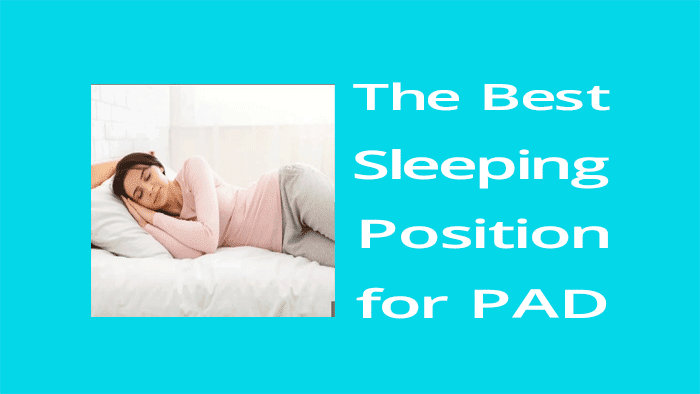 Best sleeping position for peripheral artery disease