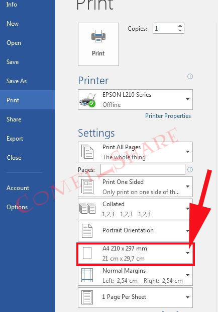 Cara Merubah Dan Tambah Ukuran Kertas Di Printer Epson