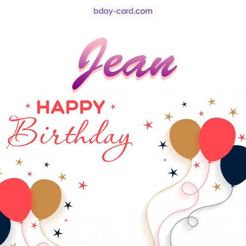 happy birthday jean images