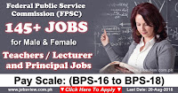 Federal Public Service Commission | 145+ FPSC JOBS