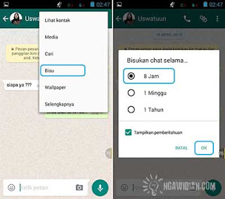 Bisukan Percakapan WhatsApp 5