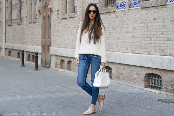 Blogger influencer instagram valencia lifestyle ideas look para combinar jeans 