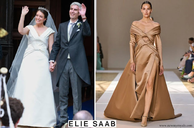 BODA DE LA PRINCESA ALEXANDRA DE LUXEMBURGO Y NICOLÁS BAGORY - Página 6 Princess-Alexandra-wore-Elie-Saab-Haute-Couture-Fall-2022-2023