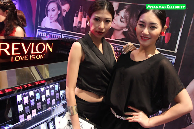 အႏုပညာရွင္မ်ား တက္ေရာက္ခဲ့ၾကတဲ့ REVLON LOVE IS ON  မိတ္ဆက္ပြဲ