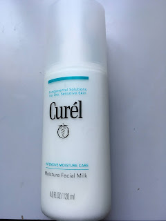 Bottle of Curel Moisture Facial Milk