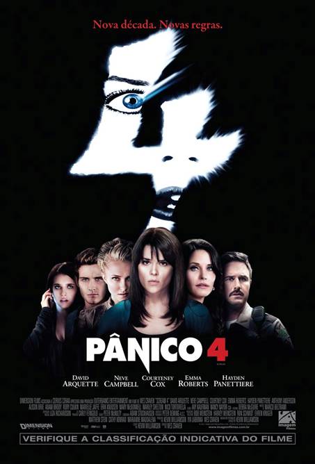 Filme Poster Pânico 4 R5 XviD Dual Audio & RMVB Dublado