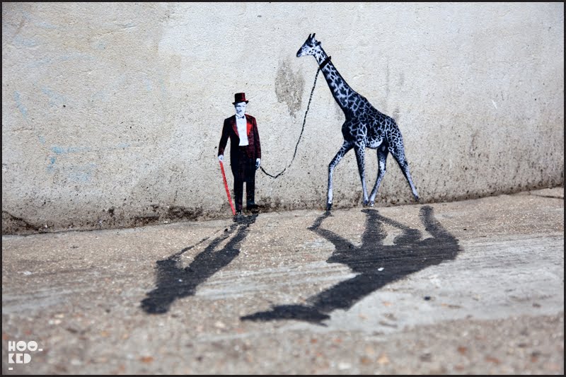 Mexican Street Artist Pablo Delgado miniature street art in London