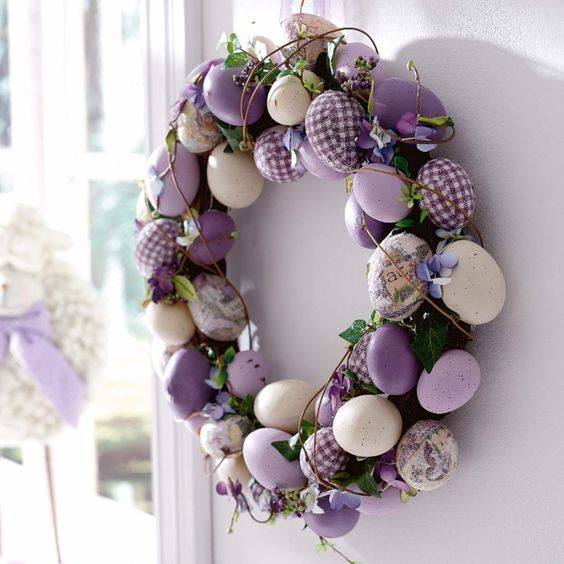 Festive Easter wreaths