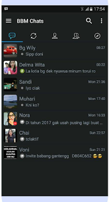 Download Aplikasi Terbaru BBM Dark_Depth V.3.2.5.12 (UNCLONE) Gratis