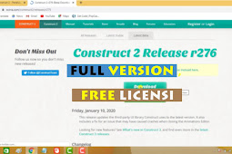 Cara Instal Construct 2 Terbaru r276,r277 Full Version 