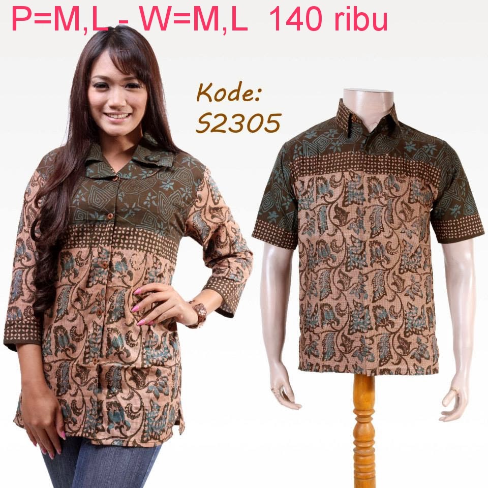  Baju Couple Batik Modern Model Terbaru Model Baju Batik 