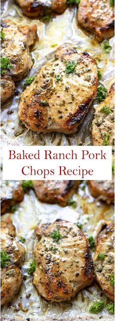 The Best Baked Ranch Pork Chops Recipe #TheBest #Baked #Ranch #Pork #Chops #Recipe #TheBestBakedRanchPorkChopsRecipe #ranchporkchops #porkchoprecipe #easydinnerideas #easydinnerrecipes