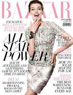 Mila Jovovich: Harper's Bazaar's Robot