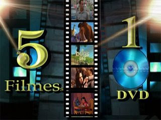 Aprenda a Gravar 5 Filmes em 1 DVD 