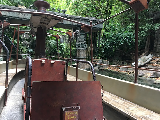Riding An Empty Jungle Cruise Boat Adventureland Disneyland