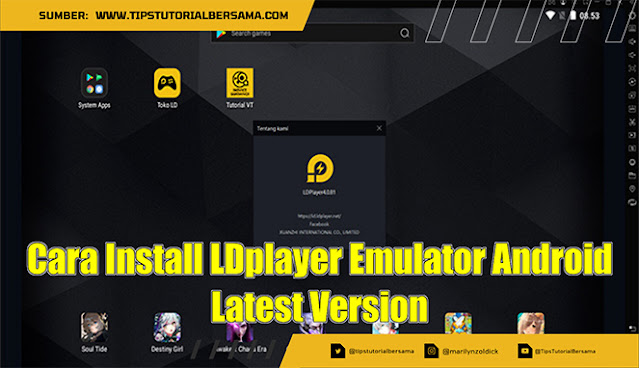 Cara Install LDplayer Emulator Android Latest Version
