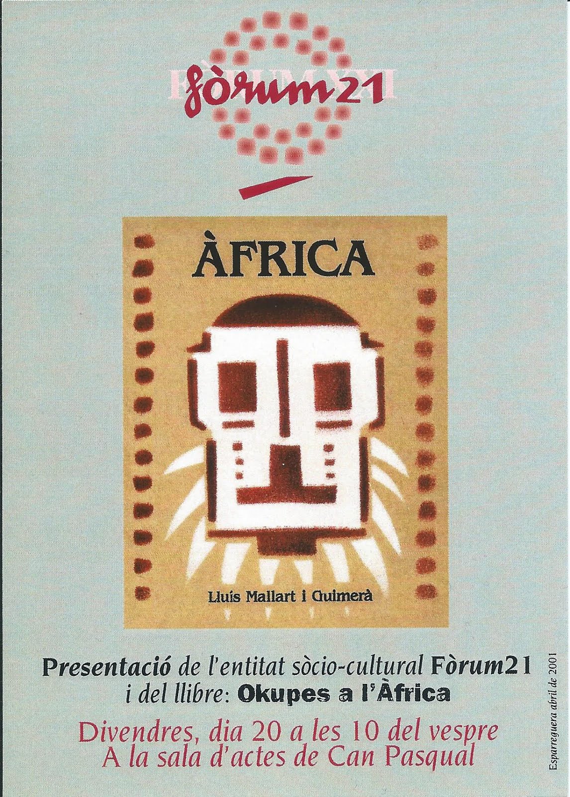 QUINZE ANYS DE FÒRUM