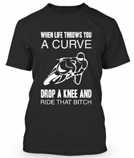 When life throws you a curve drop a knee and ride that bitch