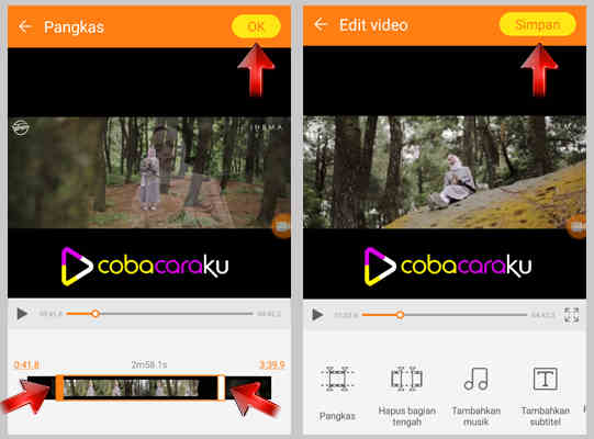 Tutorial Praktis Potong dan Edit Video di Handphone Android Tutorial Praktis Memotong dan Edit Video di Handphone Android