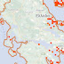 "Πολιορκούν" το Ιόνιο οι μωβ μέδουσες - Διαδραστικός χάρτης