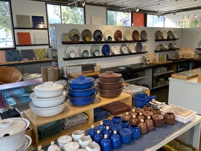 interior overview of Heath Ceramics in Sausalito, California