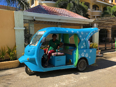 Electric tricycles in Boracay