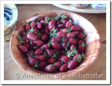 Daily strawberries... Yum!