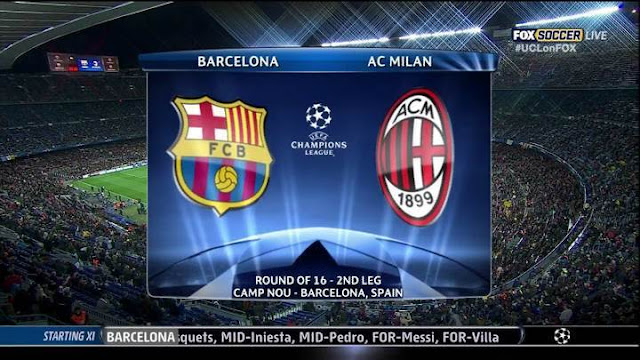 Barcelona vs AC Milan