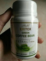 Kapsul Herbal Exitox Green Coffee Tea Bean