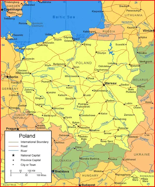 image: Poland Map High Resolution